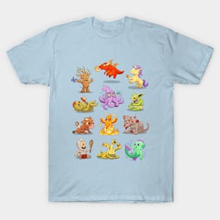 Diapers & Dragons T-Shirt